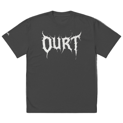 Built in the dark Oversized Faded Tee